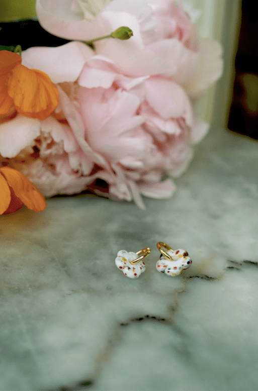 Vetro - Minimal Waste - Fleur - Earrings - Easthope Studio - Murano Glass