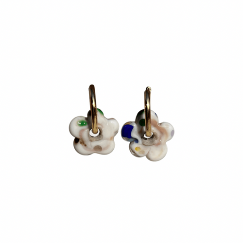 Vetro - Minimal Waste - Fleur - Earrings - Easthope Studio - Murano Glass