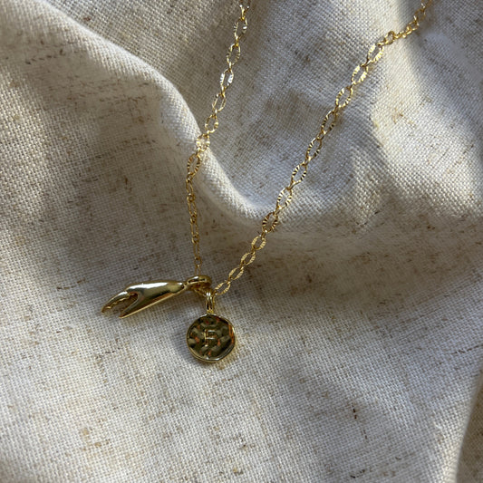 Personalised Initial Chain // You're my Lobster