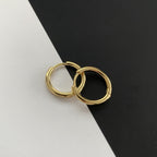 Everyday Gold Hoop - 18ct Gold Plate