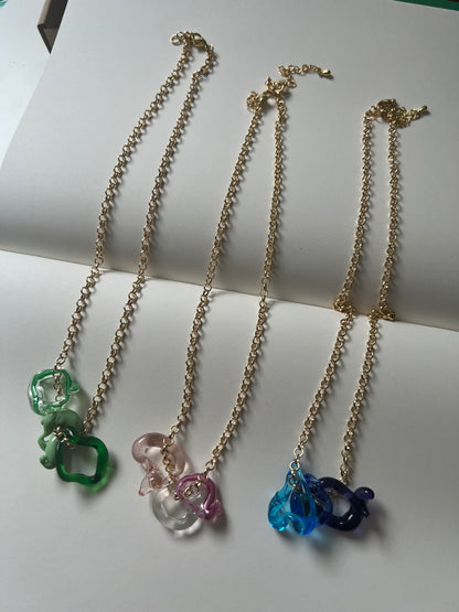 Melt - Belcher Chain and glass charms