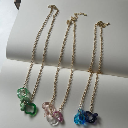 Melt - Belcher Chain and glass charms
