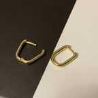 Small Oval Hoops