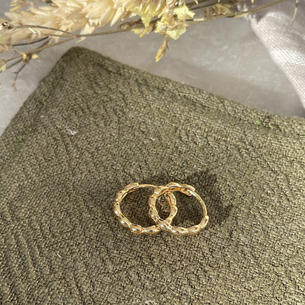 The Isla - Bobble Hoop - Easthope Studio - Everyday Gold Hoops